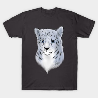 Young Snow Leopard T-Shirt